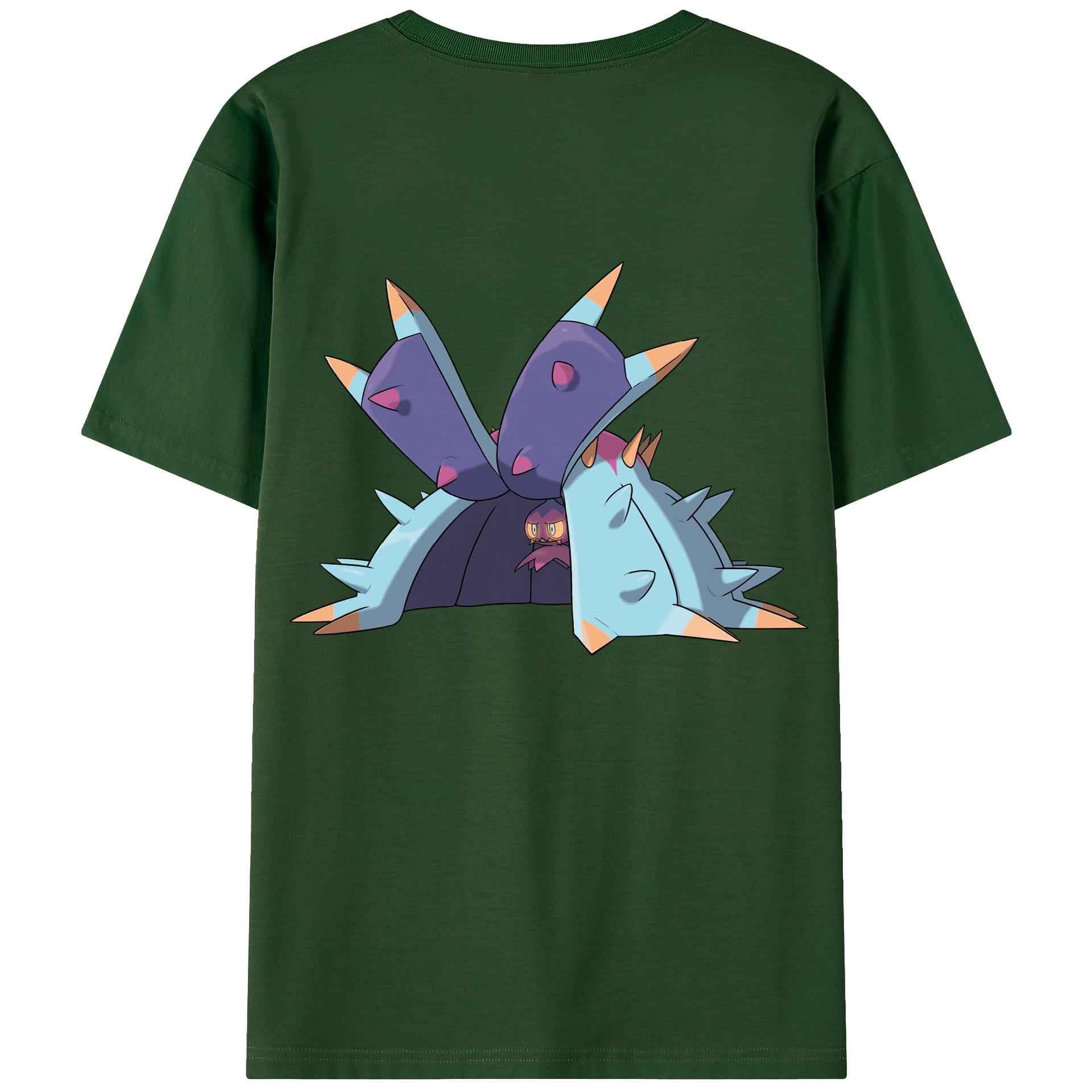 （画像用） ポケットモンスター Pokémon 綿100％半袖Tシャツ（背面プリント）